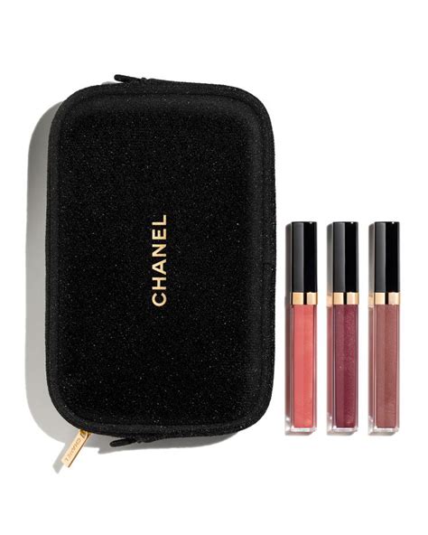 chanel sheer sensation trio|CHANEL SHEER SENSATION Lipgloss Trio .